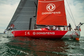Dongfeng Sailing Team by George Bekris
