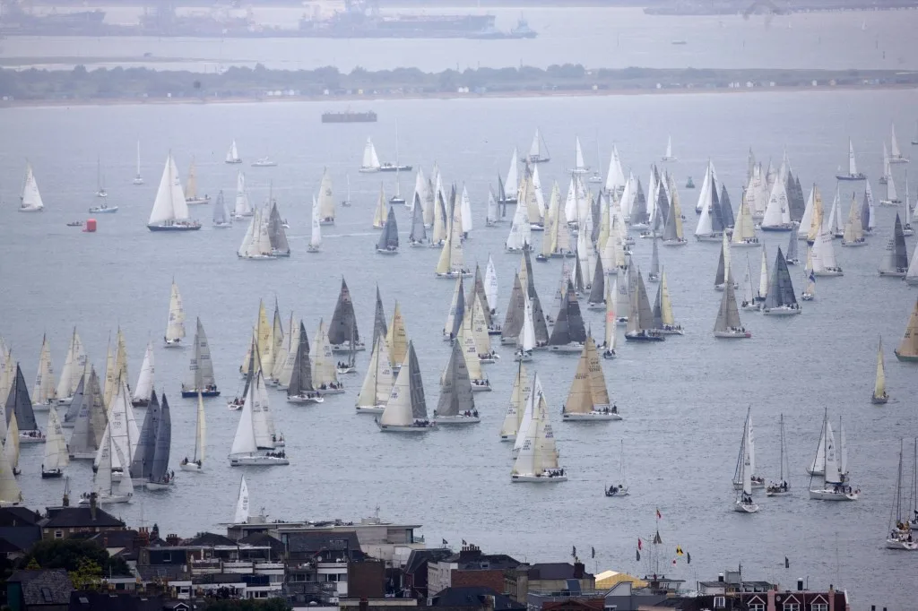 Around The Island Race At Cowes (Photo by Th Martinez / Sea&Co /onEdition)