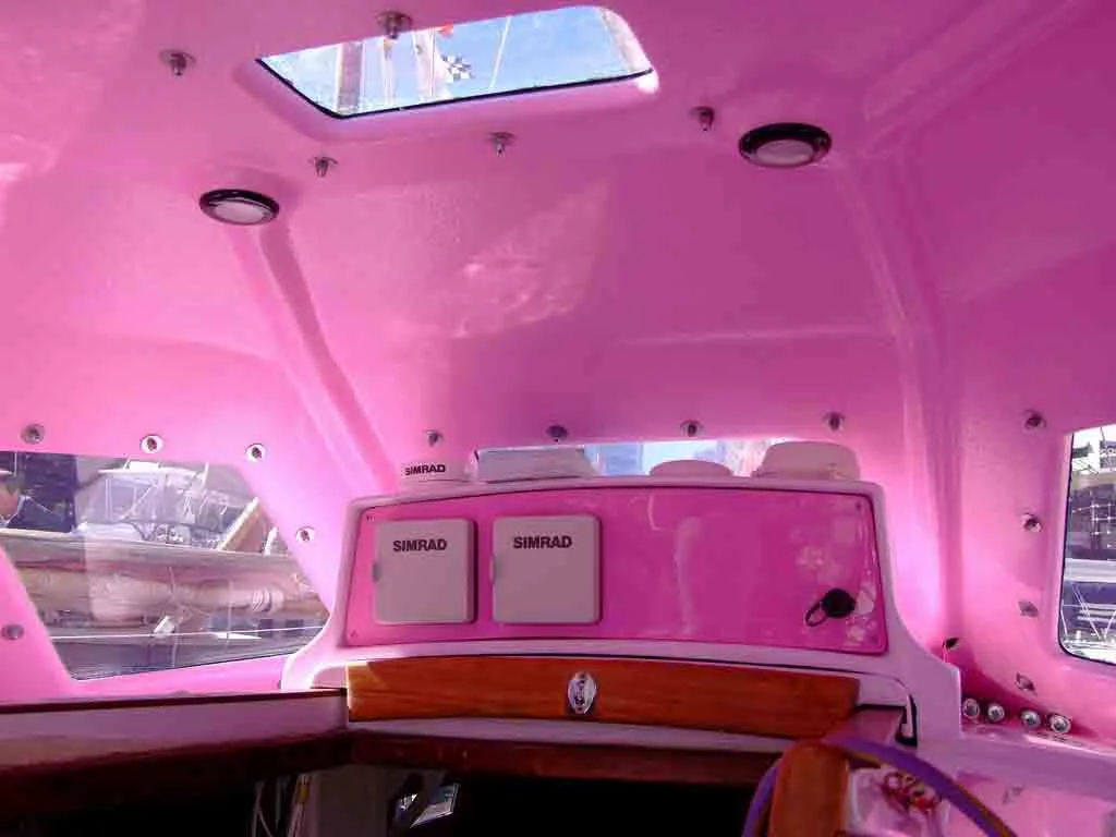 Jessica Watson's Pink Boat Jessica Watson's Pink Boat (Photo by Colin Merry)