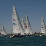 Clipper Fleet At Start Of Race 5