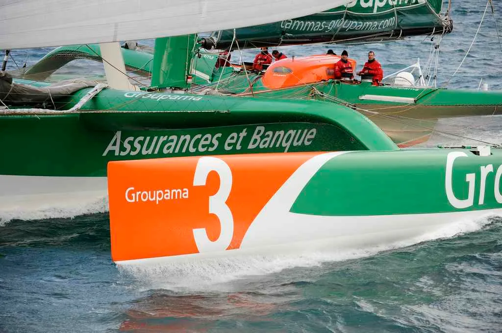 Groupama 3  (Photo courtesy of Team Groupama)