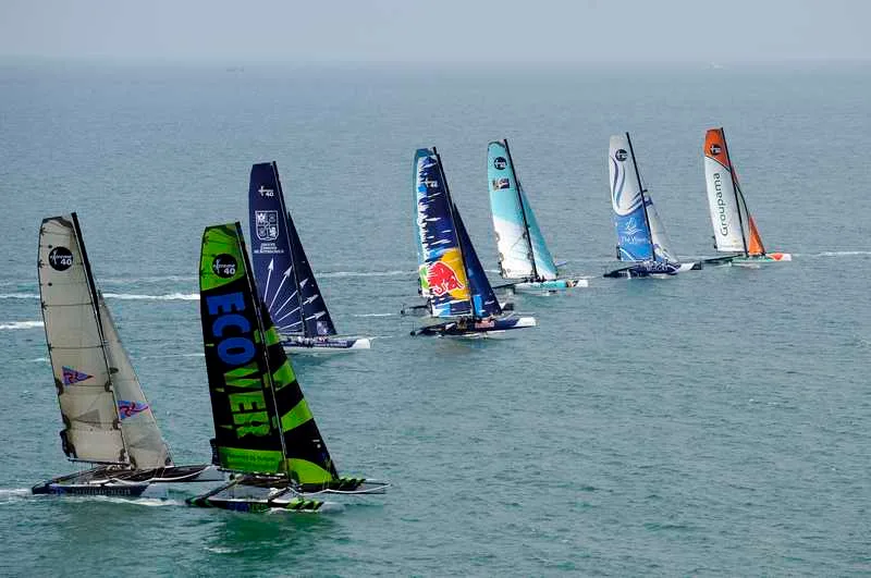 extreme-40-fleet-in-sete-france Extreme 40 Fleet In Sete, France (Photo by Vincent Curutchet / DPPI / OC Events )