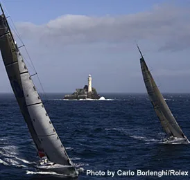 Fastnet Light ( Photo by Carlo Borlenghi / Rolex )