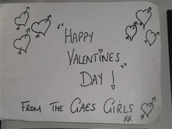 Happy Valentines from Dee and Anna 
