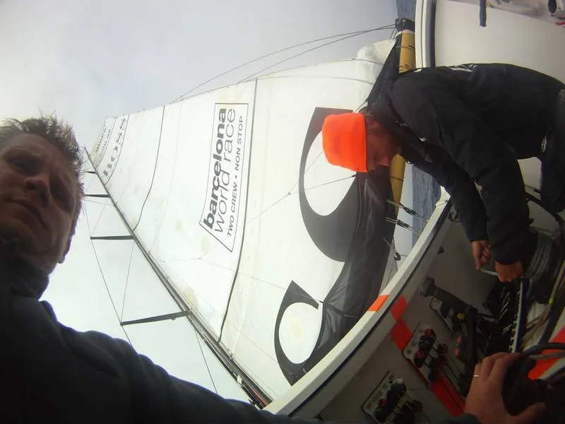 Hugo Boss Hugh Boss Sail (Photo by Hugo Boss / Barcelona World Race)