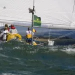 Nordeutsche Vermoe at 2007 Fastnet Finish (Photo by Rolex / Carlo Borlenghi)