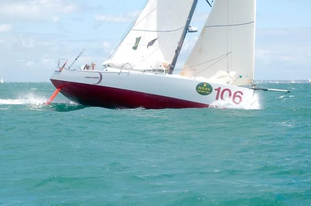 Joe Harris on Gryphon Solo 2 At Fastnet Start Joe Harris on Gryphon Solo At 2011 Fastnet Start (Photo courtesy of Joe Harris Ocean Racing)