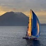 ESIMIT EUROPA 2 rounding Stromboli by Kurt Arrigo