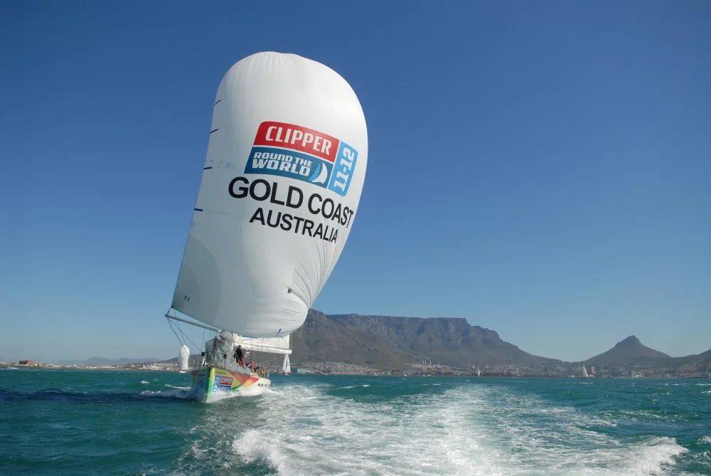 Gold Coast Australia Leaving Cape Town (Photo by Bruce Sutherland/onEdition)