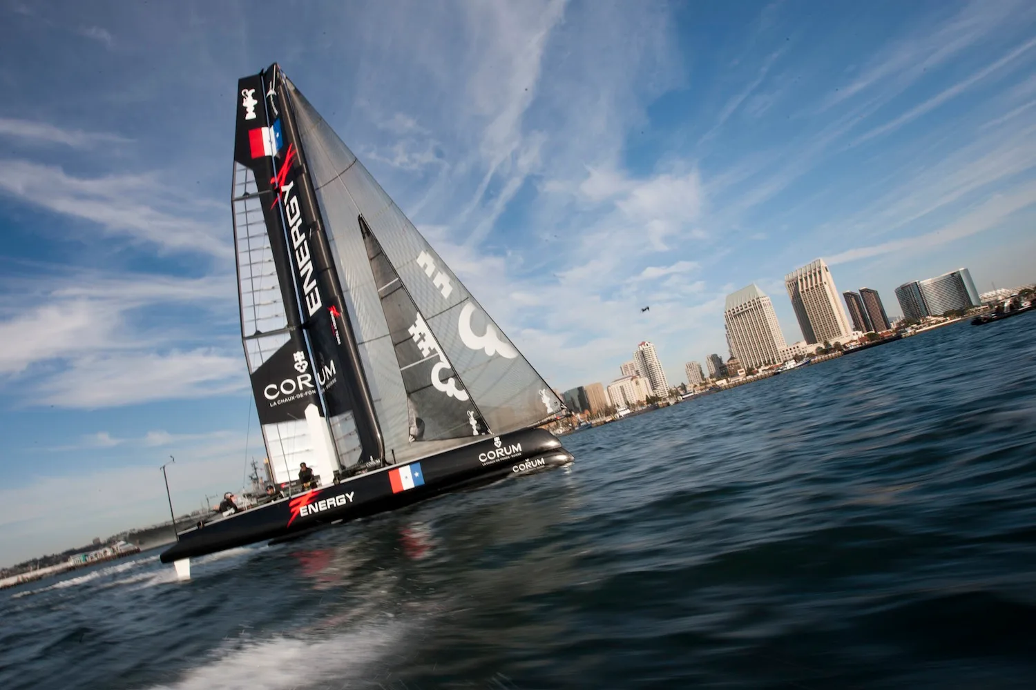 Team Energy in San Diego (Photo by Gilles Martin-Raget )