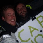 Conrad Colman and Adrian Kuttel lead the GOR fleet around Cape Horn (Photo courtesy of Cessna Citation)