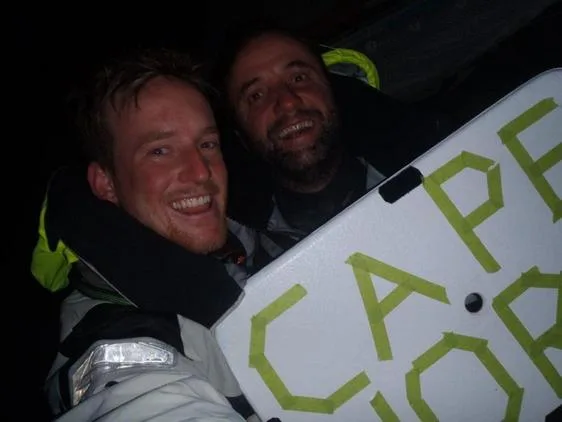 Conrad Colman and Adrian Kuttel lead the GOR fleet around Cape Horn Conrad Colman and Adrian Kuttel lead the GOR fleet around Cape Horn (Photo courtesy of Cessna Citation)