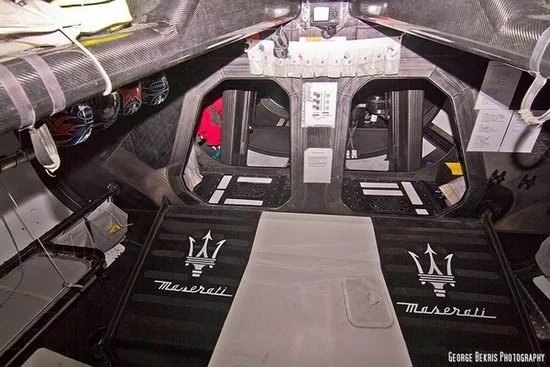 Below Deck Maserati by George Bekris Below Deck Maserati (Photo by George Bekris)