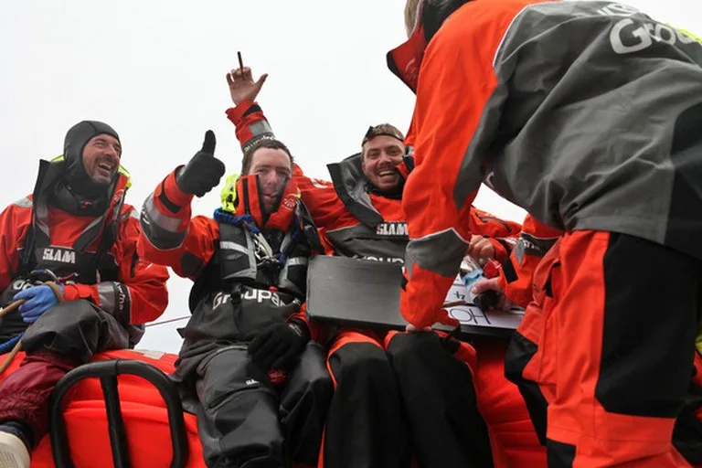 Groupama Sailing Team during leg 5 Passing Cape Horn by: Yann Riou Groupama Sailing Team during leg 5 Passing Cape Horn (Photo by Yann Riou/Groupama Sailing Team/Volvo Ocean Race)