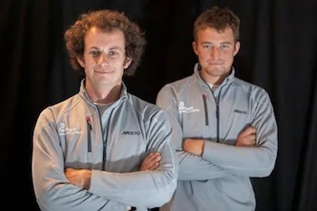 Artemis 23 Skippers, Nick Cherry and Sam Goodchild (Photo © Alexis Courcoux)