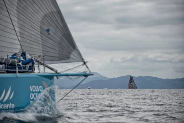 Telefonica and PUMA Ocean Racing by Paul Todd Volvo Ocean Race stop over Itajai, Brazil, April 2012 (Photo by PAUL TODD/Volvo Ocean Race)