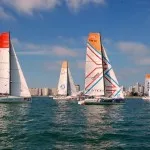 Global Ocean Race leg 4 start (Photo courtesy Global Ocean Race)