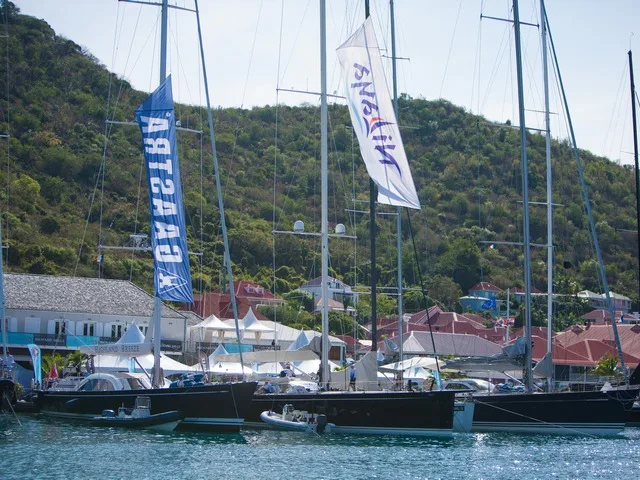 Gustavia Harbour Les Voiles de St Barth by Christophe Jouany Gustavia Harbour on the eve of the start of Les Voiles de St Barth © Christophe Jouany / Les Voiles de St. Barth