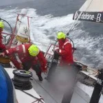 Maserati Crew On Deck Heading For Newfoundland (Photo courtesy of maserati.soldini.it)