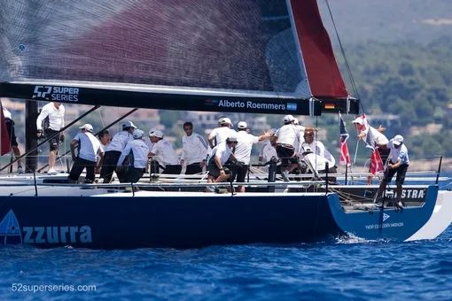 PALMA DE MALLORCA, SPAIN. 2012. Day four of Copa del Rey of 52 Superseries on july 19, 2012 in Palma de Mallorca, Spain (Photo by Xaume Olleros/52 Superseries)