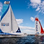 Race For Water and Foncia at Newport Pologue Race Start (Photo by George Bekris)