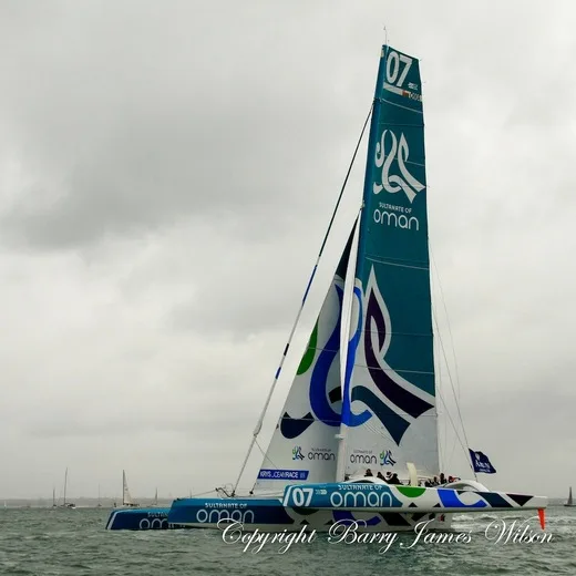 Oman Sail at Cowes by Barry James Wilson 03 Oman Sail at Cowes 2012 (Photo by Barry James Wilson )