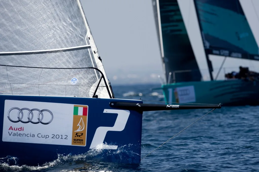 VALENCIA, SPAIN. 2012. Day four of Audi Valencia Cup of 52 Superseries on September 22, 2012 at Marina Real Juan Carlos I, Puerto de Valencia, in Valencia, Spain (photo by Xaume Olleros/52 Superseries)