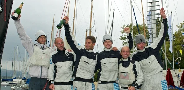 Crew of Realstone celebrate winning the Vulcan Trophy 2012 Crew of Realstone celebrate winning the Vulcan Trophy 2012