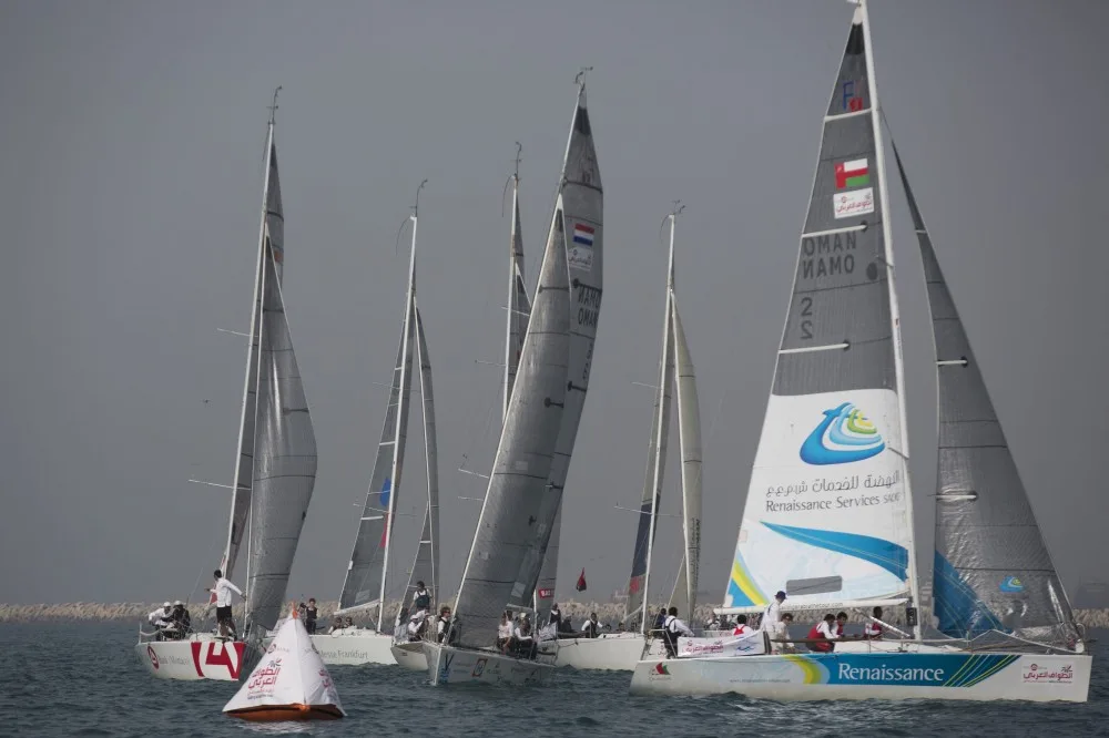 EFG Sailing Arabia Tour Fleet by Lloyd Images