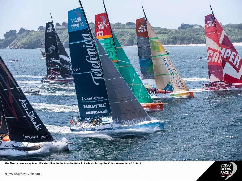 Volvo Ocean Race by Paul Todd