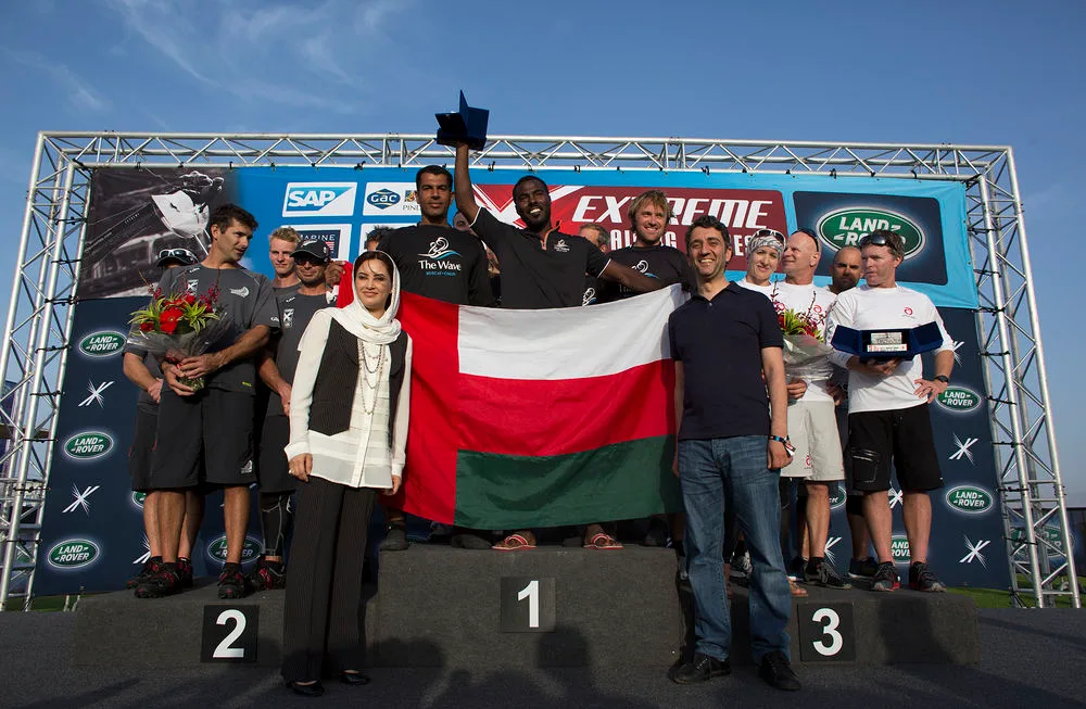 The Extreme Sailing Series 2014. Act 2. Muscat.  Credit - Lloyd Images