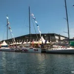 Atlantic Cup 2014 Fleet at the ready at Newport Shipyard (Photo by George Bekris)