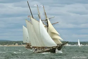 CT Schooner Race 2014 by George Bekris