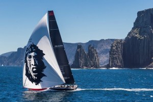 Comanche has unfinished business with Wild Oats XI after being bested by just a few miles due to light airs in the middle of the course (Photo by Rolex/Carlo Borlenghi)