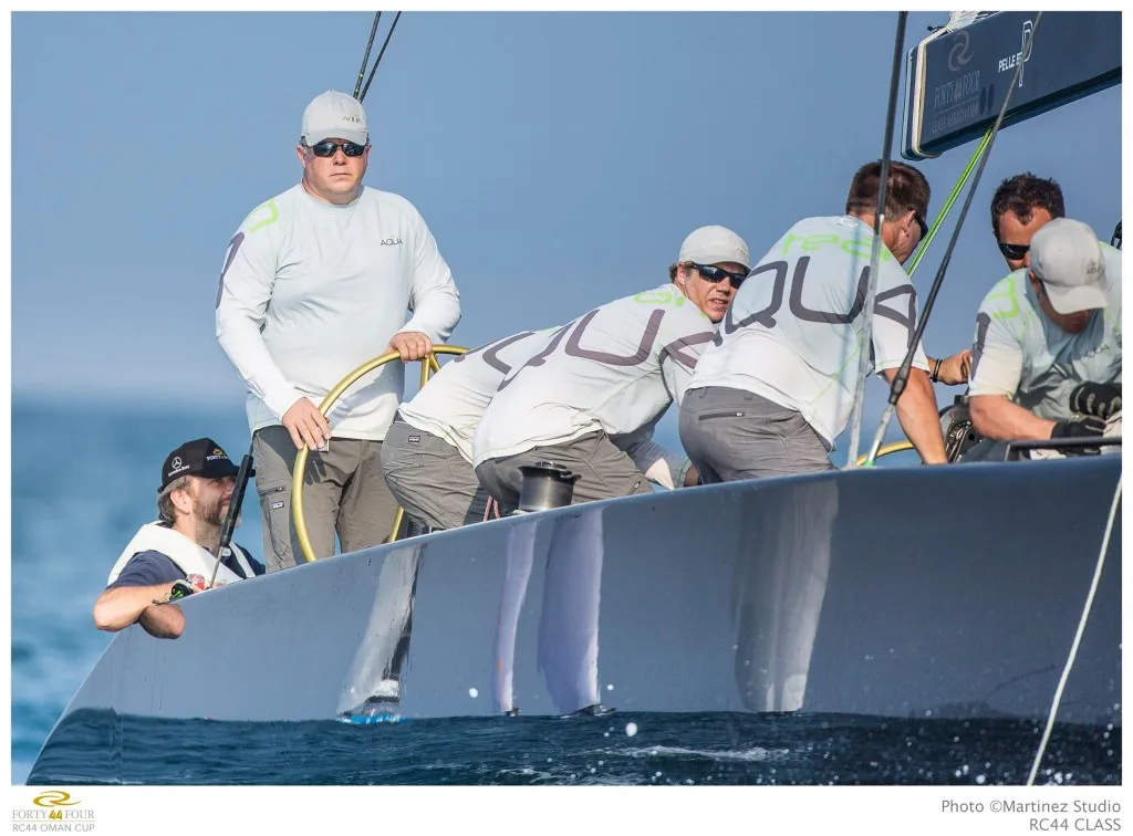 RC44 Team Aqua (Photo © Nico Martinez)