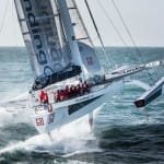 Lending Club 2 World Record in 2015 From Cowes UK toDinard, France (Photo by Mark Lloyd Images )