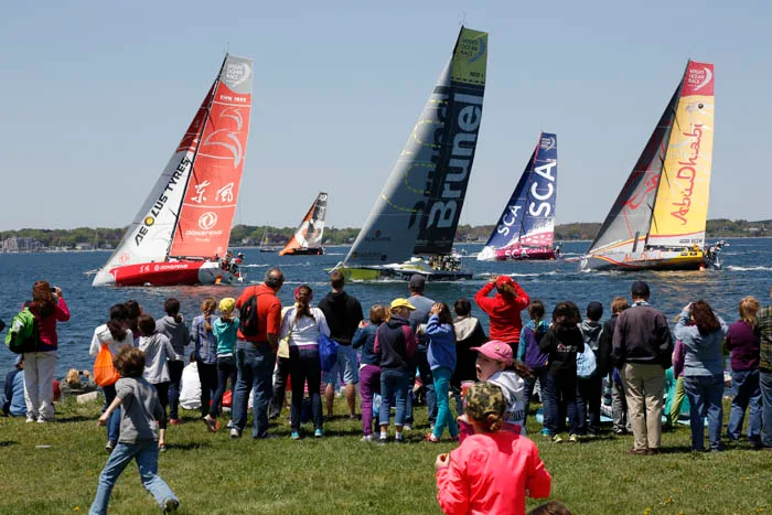 Volvos in Newport 14 May 2015 Photo © Dan Nerney