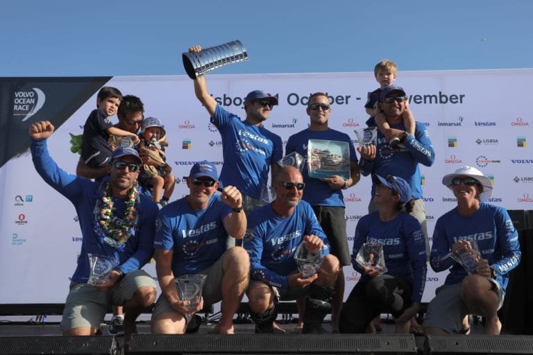 Prize Giving - Atila Madrona/ Vestas 11th Hour Racing