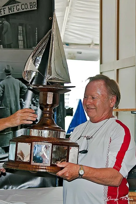 John Williams, Owner of J-Class yacht J/5 Ranger. (Photo © George Bekris)