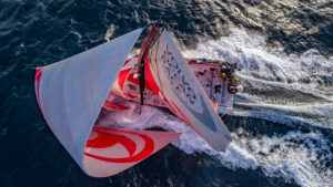 Leg 8 from Itajai to Newport, day 12 on board Dongfeng. 03 May, 2018. (Photo © Jeremie Lecaudey/Volvo Ocean Race)