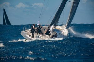 The most westerly team in the Antigua Bermuda Race is Arnt Bruhn's German Class40 Iskareen © Ted Martin