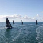 Départ offciel de l'ARKEA ULTIM CHALLENGE - Brest, le 07/01/24